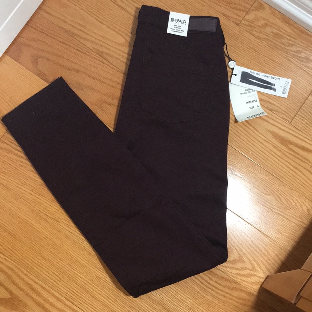 Buffalo 'Faith' Mid-Rise Slim Leg Jeans - Size 6 - BNWT